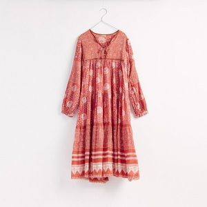 Matta NY yamini Booj dress in rust